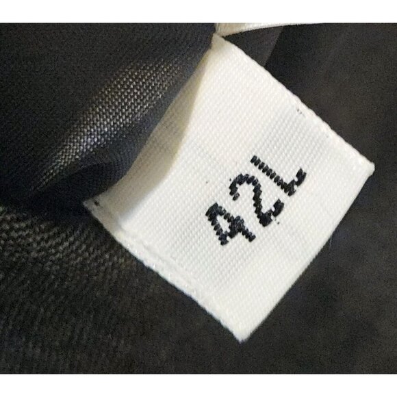 HART SCHAFFNER MARX Gold Trumpeter Mens Gray Blue Wool  42L Jacket Blazer - Picture 7 of 11